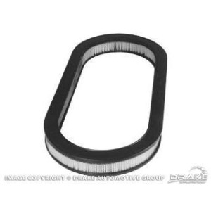 FORD MUSTANG ET SHELBY 1964-1973 FILTRE A AIR HAUTE PERFORMANCE oval elements Air filter high performance SCOTT DRAKE S1MS-9601