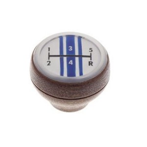 FORD MUSTANG 1968-1969 POMMEAU DE VITESSES DELUXE BOITE 5 speed knob 5 speed Deluxe SCOTT DRAKE C8OZ-7213-T5