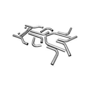 U-fit Dual Kit 2.50 In. 409s FLOWMASTER 815936