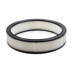 14x3 Paper Air Filter W/blk Rubber Ring HOLLEY 120-178