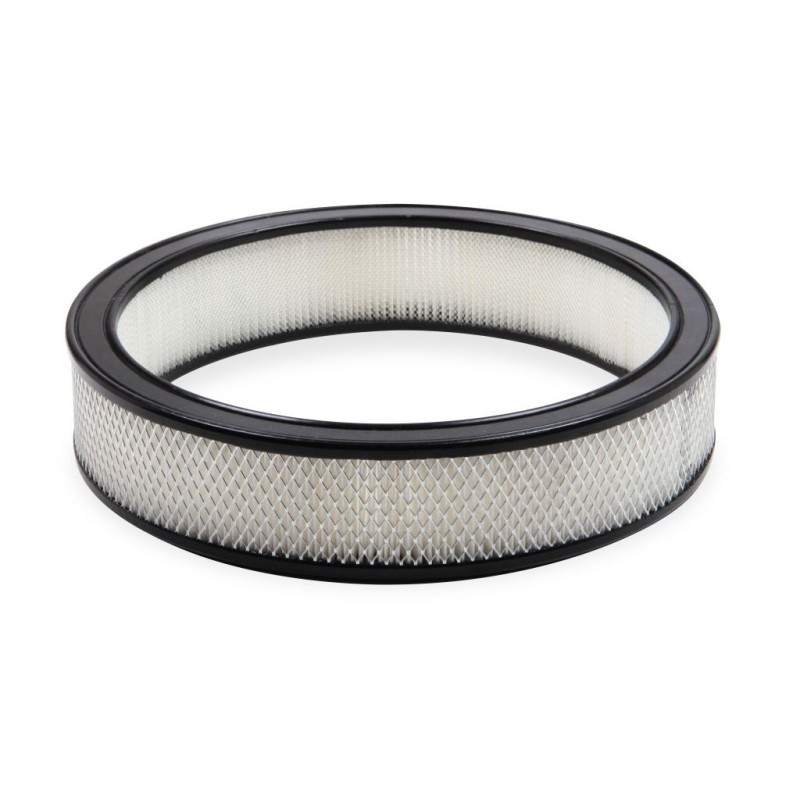 14x3 Paper Air Filter W/blk Rubber Ring HOLLEY 120-178