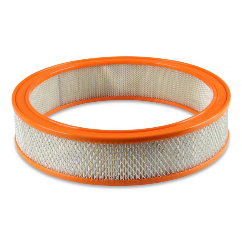 14x3 Paper Air Filter W/orange Rubber Ri HOLLEY 120-179