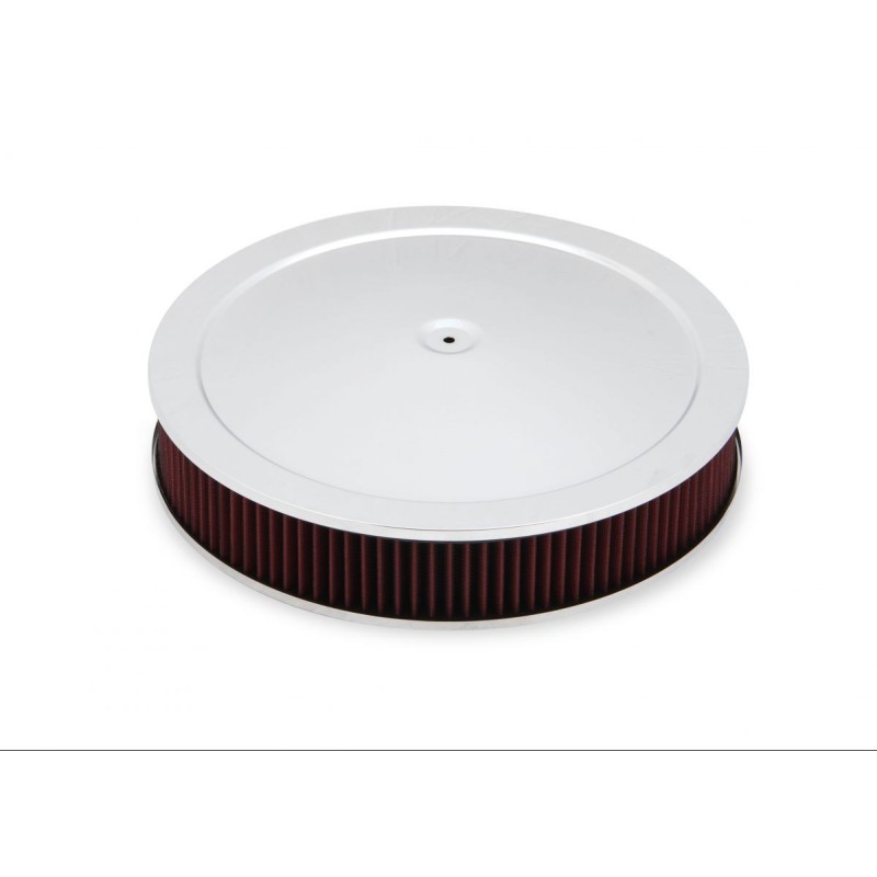 4500 Drop-base Air Cleaner Chr W/ Gauze HOLLEY 120-4530