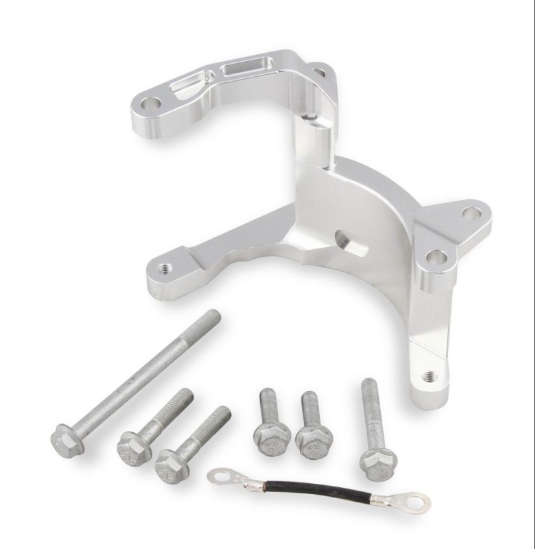 Lt4 Dry Sump A/c Brkt Clear Finish HOLLEY 20-210