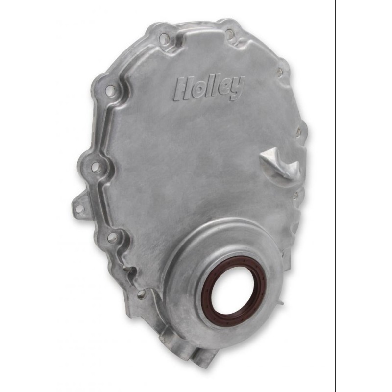 Sbc Timing Chain Cover W/o Crank Sensor HOLLEY 21-150