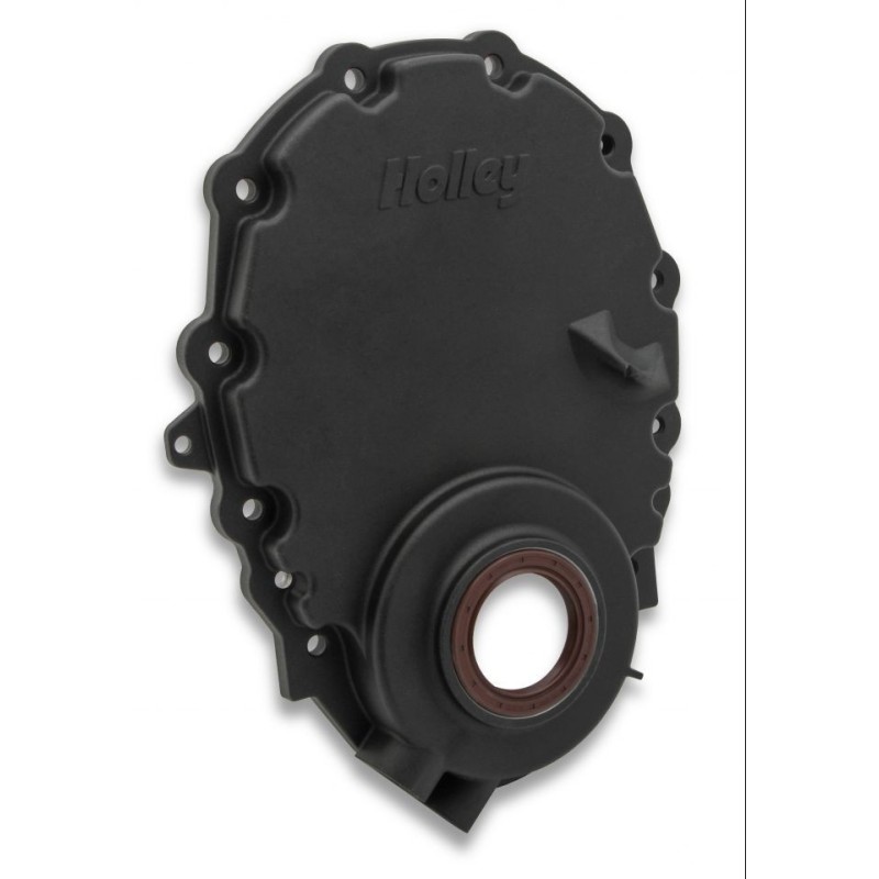 Sbc Timing Chain Cover W/o Crank Sensor HOLLEY 21-151