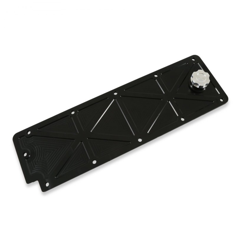 Valley Cover Trussed Satn Blk W/oil Fill HOLLEY 241-362