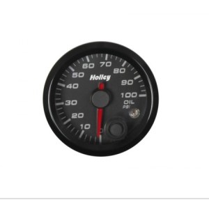 2-1/16 Holley Oil Pres Gauge-blk HOLLEY 26-601