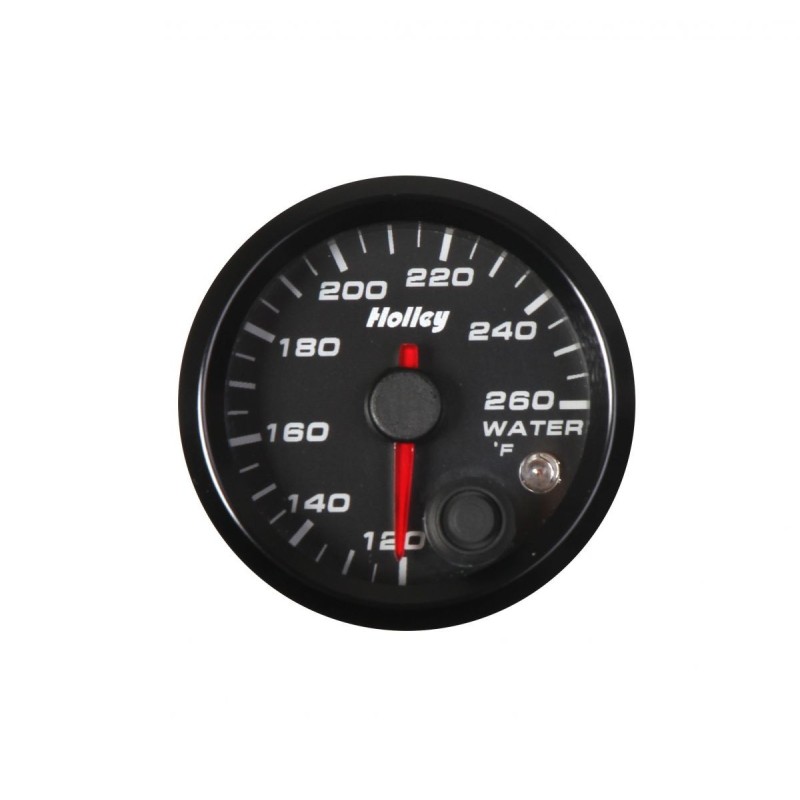 2-1/16 Holley Water Temp Gauge-blk HOLLEY 26-602