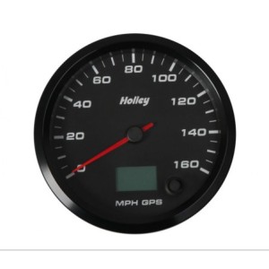 3-3/8 Holley 160 Gps Speedo-blk HOLLEY 26-612