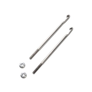 FORD MUSTANG 1967-1970 RETENEUR DE BATTERIE EN INOX SERIES 24F Battery hold down bold kit stainless steel 24F series SCOTT DRAKE