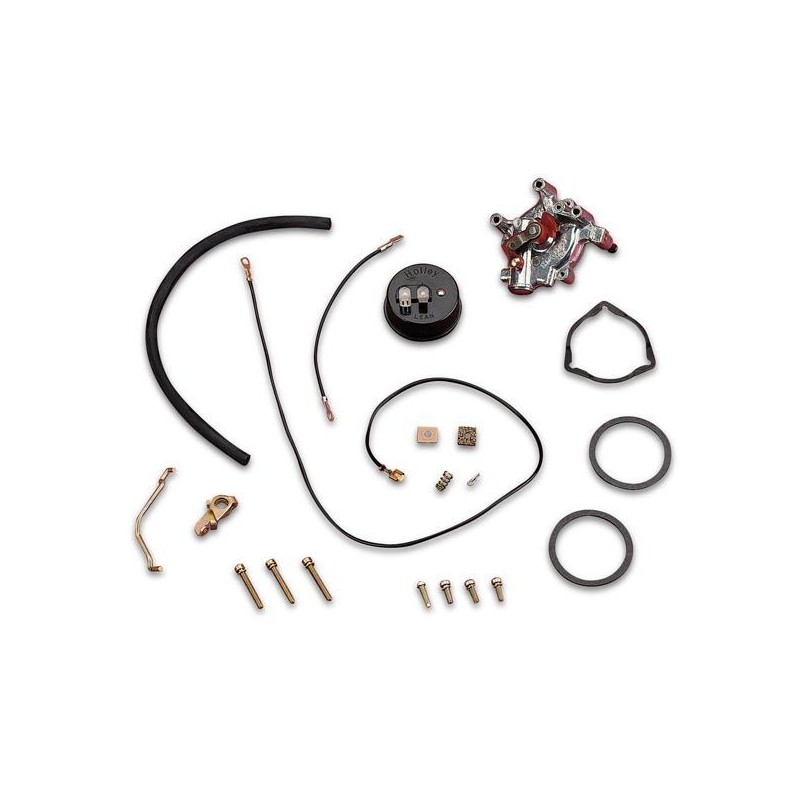 Elec Choke Kit Aluminum Shiny internal Vacuum HOLLEY 45-223SA