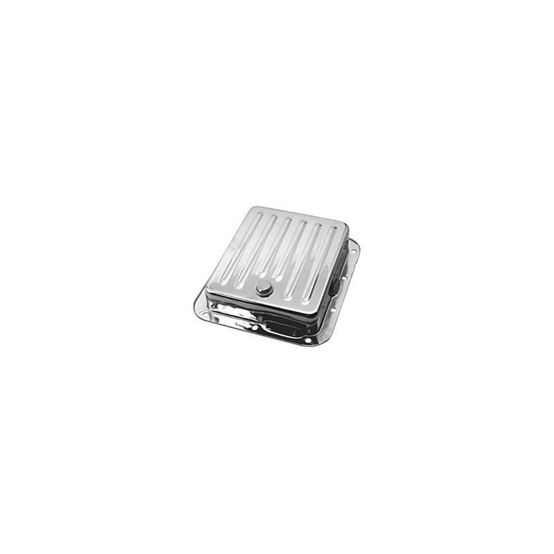 FORD MUSTANG 1964-1973 CARTER DE BOITE AUTOMATIQUE C4 CHROME Transmission Pan C4 transmission SCOTT DRAKE C5ZZ-7A194-A