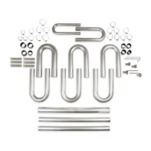 Multi Fit Single Turbo Pipe Kit Ms HOLLEY STS10UMS