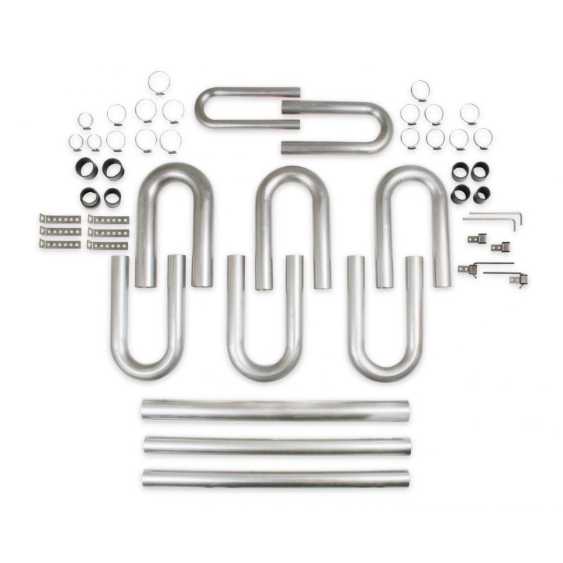 Multi Fit Single Turbo Pipe Kit Ms HOLLEY STS10UMS