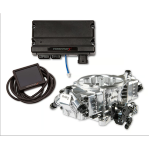 KIT INJECTION Terminator X Stealth 4150 4 Inj Shiny HOLLEY EFI 550-1001