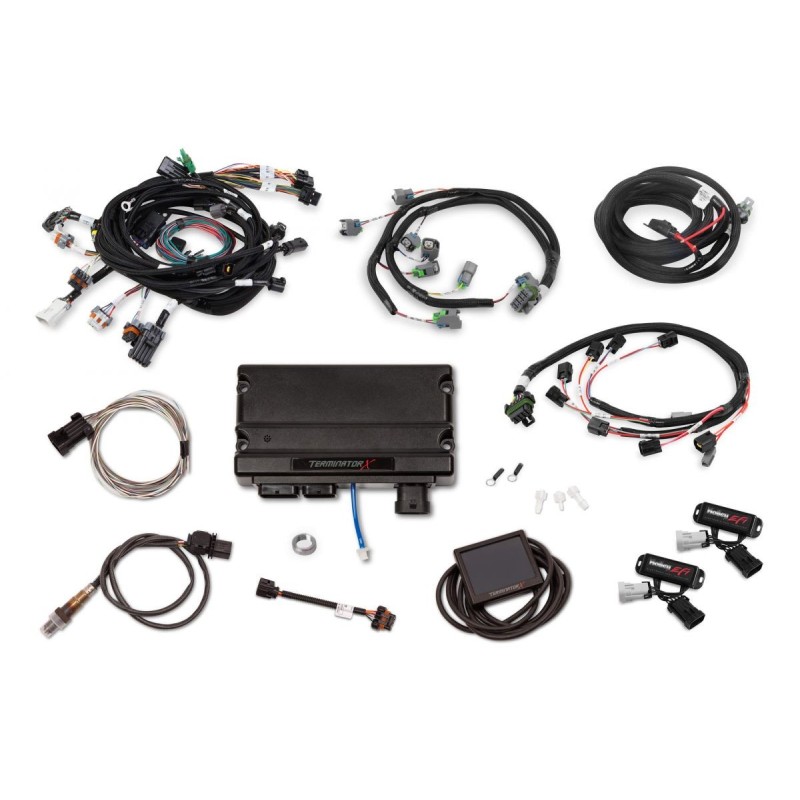 Terminator X Ford Mod Motor 4V Kit stock Coils ev6 Fits Ford 4V Mod Motor w/ Stock Coils and EV6 injectorsHOLLEY EFI 550-1219
