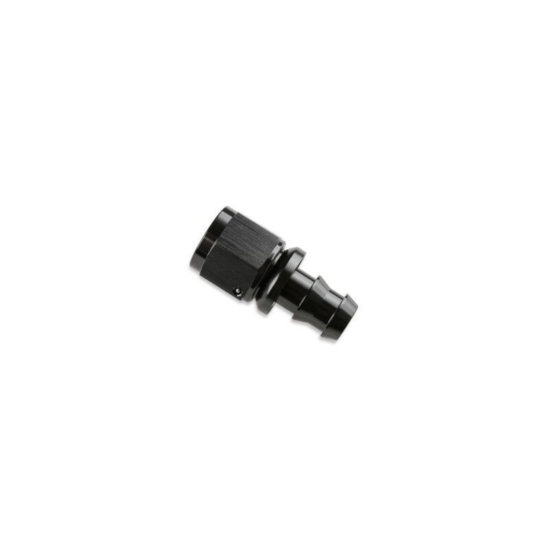 -6 St Hose End Push-on Black MR. GASKET 200106-BL