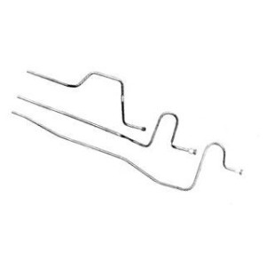 FORD MUSTANG 1964-1965 6 CYLINDRES LOT DE 2 TUYAUX LIAISON RADIATEUR POUR REFROIDISSEMENT DE L HUILE DE BOITE Transmission Oil C