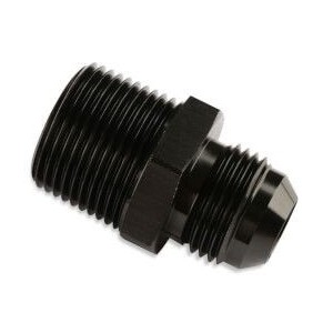 St -6 Male To 3/8 In. Npt Adapter Black MR. GASKET 481666-BL
