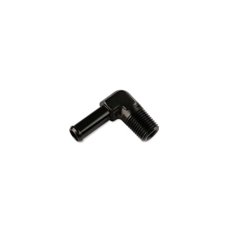 Obsolète TUBE NOIR TUYAU CHAUFFAGE DURITE FORD 5/8 POUR FILETAGE ADMISSION 1/2 NPT COUDE A 90 Hose Barb 5/8 In. Hose To 1/2 In