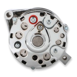 CHROME Alternator-ford MR. GASKET 5124