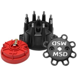 Black Small Diameter Cap/rotor Kit MSD 84317