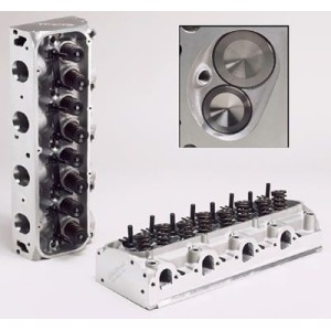FORD 429 460 KIT CULASSE RPM ALUMINIUM PERFORMANCE Cylinder Head for Big Block Ford 75cc Chamber 292cc Intake Runner EDELBROCK 6