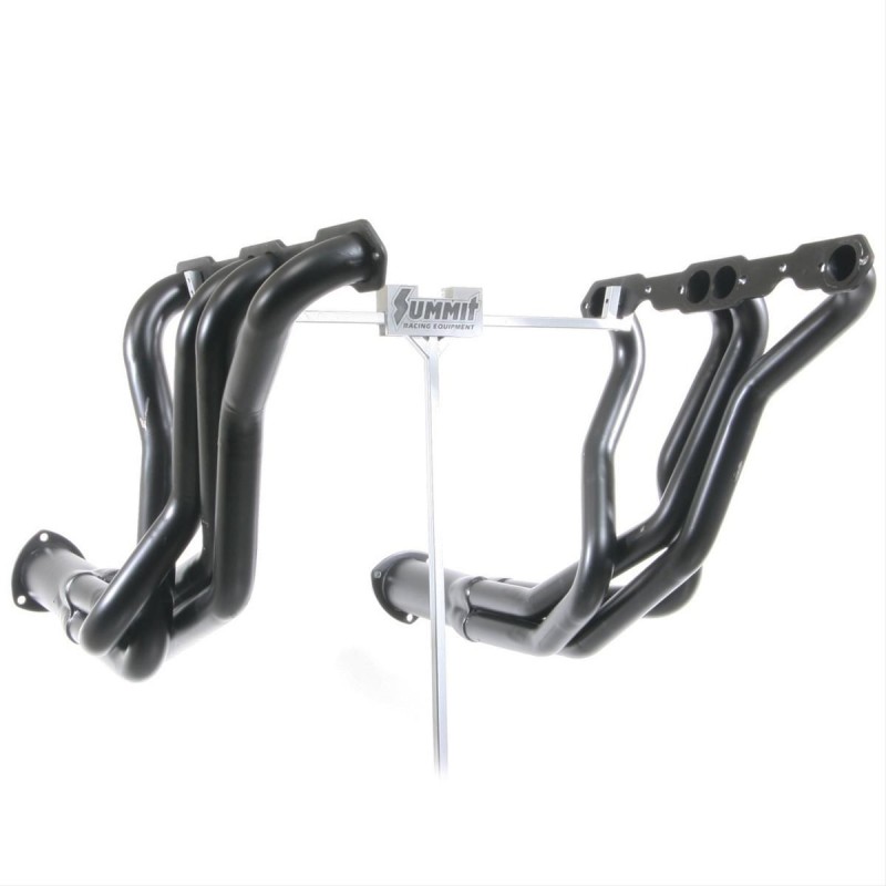 CHEVROLET SMALLBLOCK CHEVY HEADERS STREET LONG TUBE STEEL TEMPORARY PAINT Hedman 69060