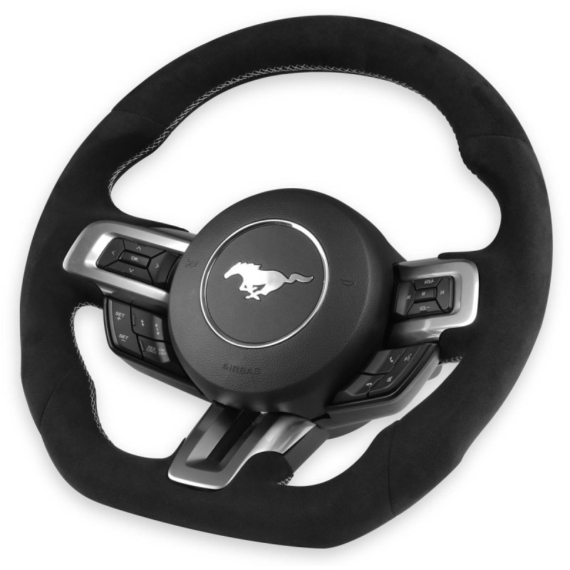 Drake Muscle Cars STEERING WHEEL - ALCANTARA MU950-06