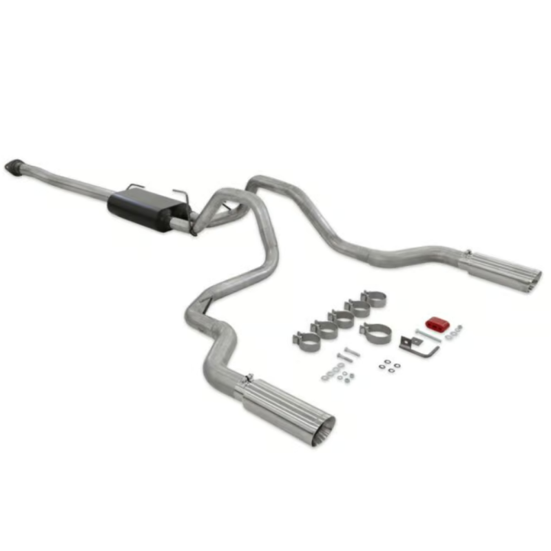 FORD F150 2015-2020 2.7L 3.5L 5.0L F-150 LIGNE ECHAPPEMENT DOUBLE force 2 cat back exhaust system FLOWMASTER 818147