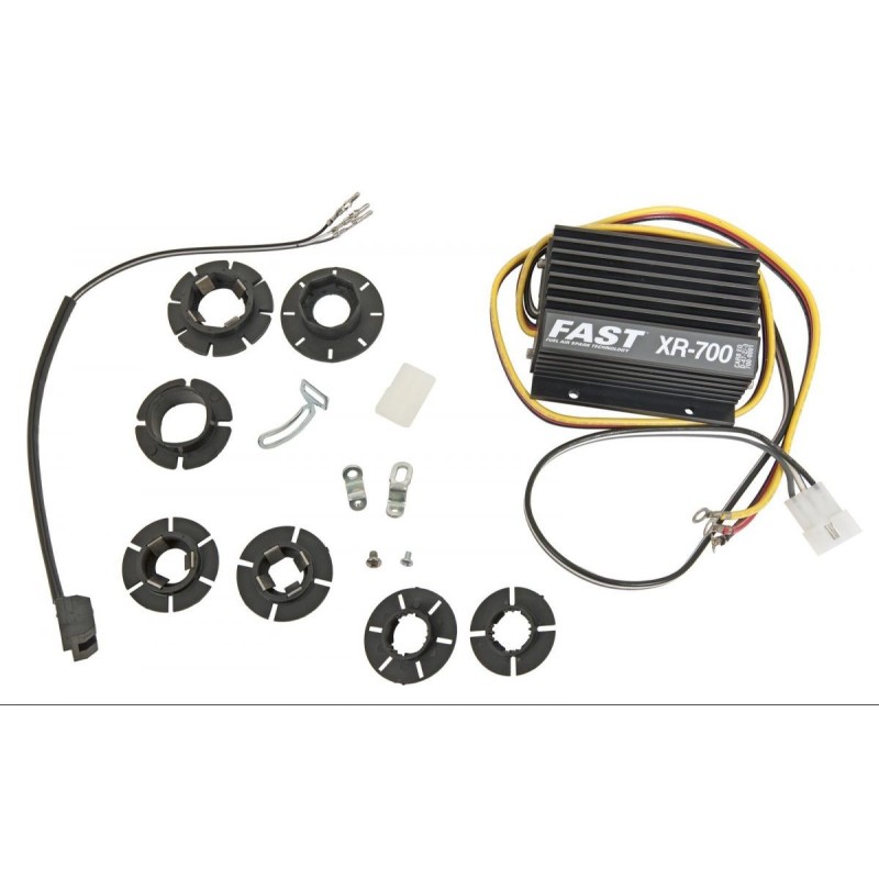SYSTÈME D'ALLUMAGE PAR POINTS ÉLECTRONIQUE UNIVERSELLE 4/6/8 CYLINDRES FAST XR700 Points-To-Electronic Ignition Conversion Kits