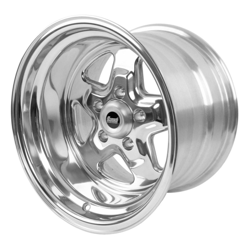JANTE ALUMINIUM POLI 15 x 10 POUCES A L’UNITÉ Summit Racing Equipment® Fast-Five Wheels SUM-521P-5165N25