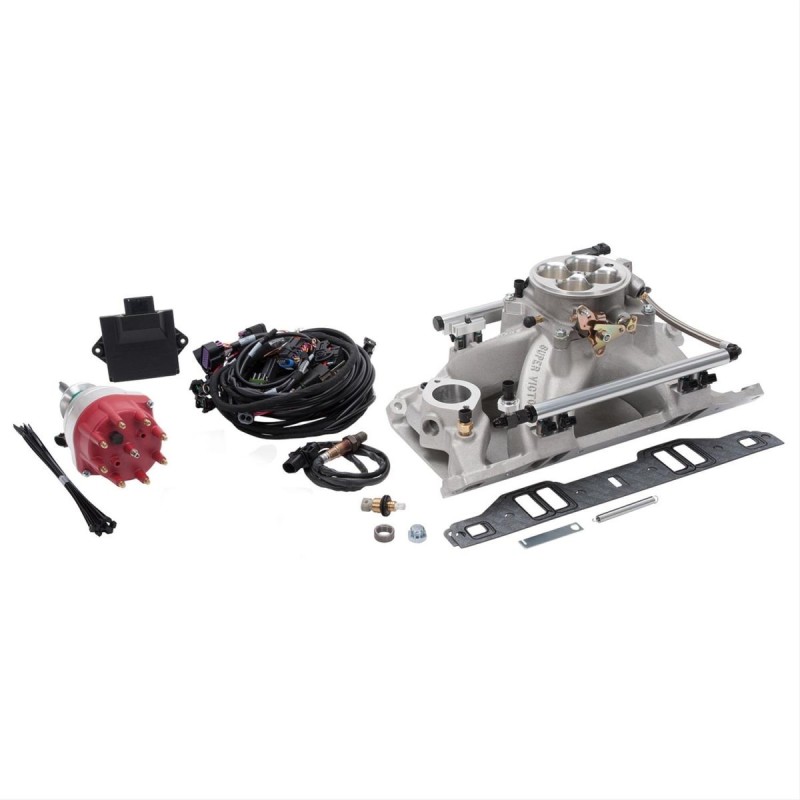 DODGE V8 318 340 360 KIT KIT INJECTION MULTIPOINTS 550 HP Max Edelbrock Pro-Flo 4 EFI Systems 35900