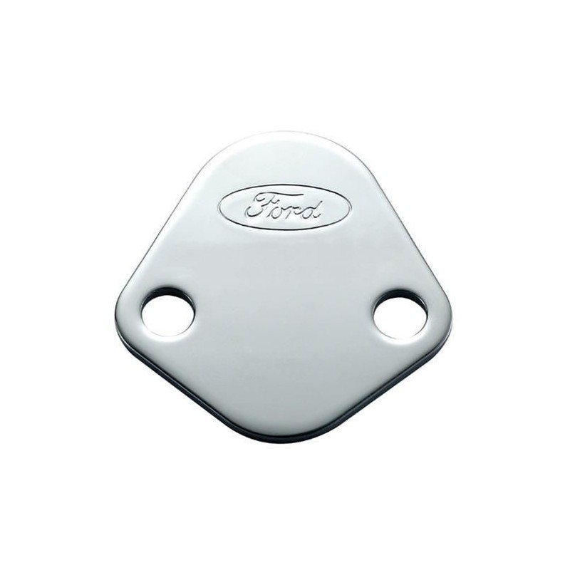 FORD V8 170 200 250 260 289 302 351 390 PLAQUE OPTURATEUR DE POMPE A ESSENCE MECANIQUE fuel pump block off FORD PERFORMANCE 302