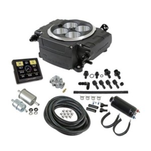 SNIPER 2 CONVERSION CARBURATEUR A INJECTION EFI 4BBL Self-Tuning kit + Handheld EFI monitor Sniper Max 600CH HOLLEY 550-510-3XX