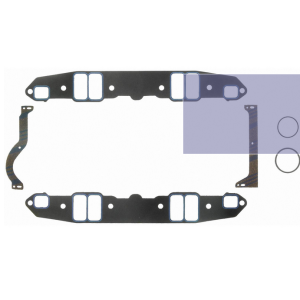 DODGE CHRYSLER PLYMOUTH MOPAR V8 318 340 360 LA 1967-1989 KIT DE JOINTS COLLECTEUR ADMISSION Intake Manifold Gaskets FELPRO