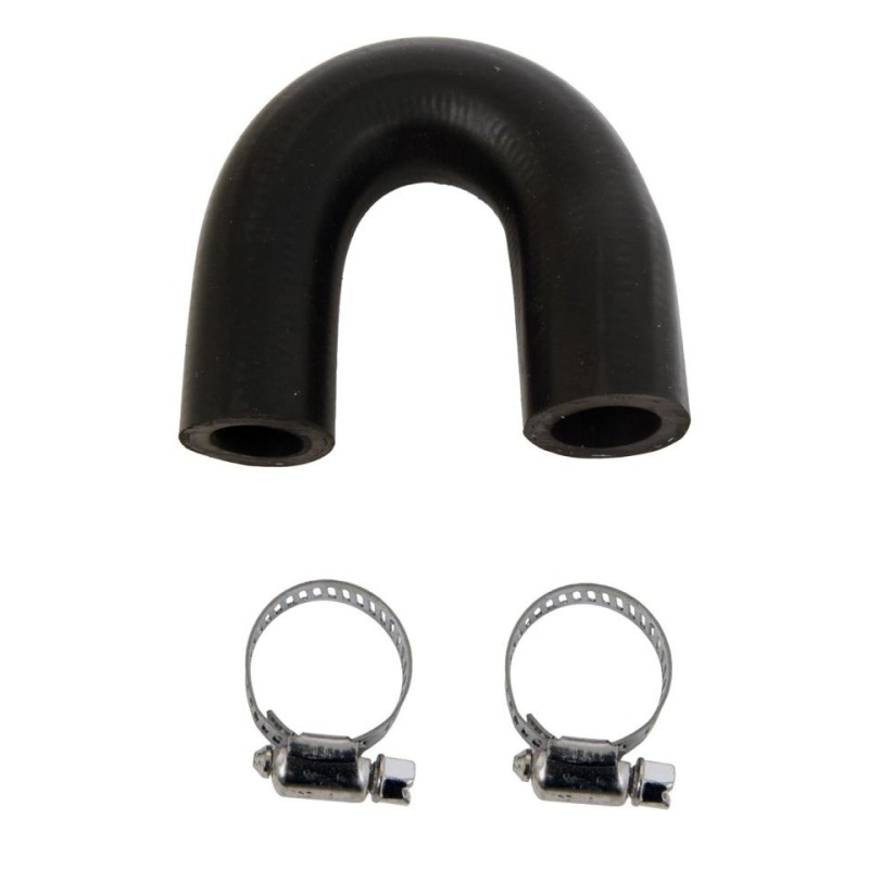 CHEVROLET V8 LS DERIVATION DE TUYAU DE CHAUFFAGE NOIR AVEC COLLIERS Summit Racing™ Heater Bypass Hoses SUM-294202