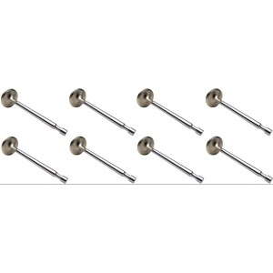 CHEVROLET 1962-2002 V8 302 327 350 400 LOT DE 8 SOUPAPES D'ADMISSION Sportsman Stainless Steel Valves COMP CAMS 6001-8