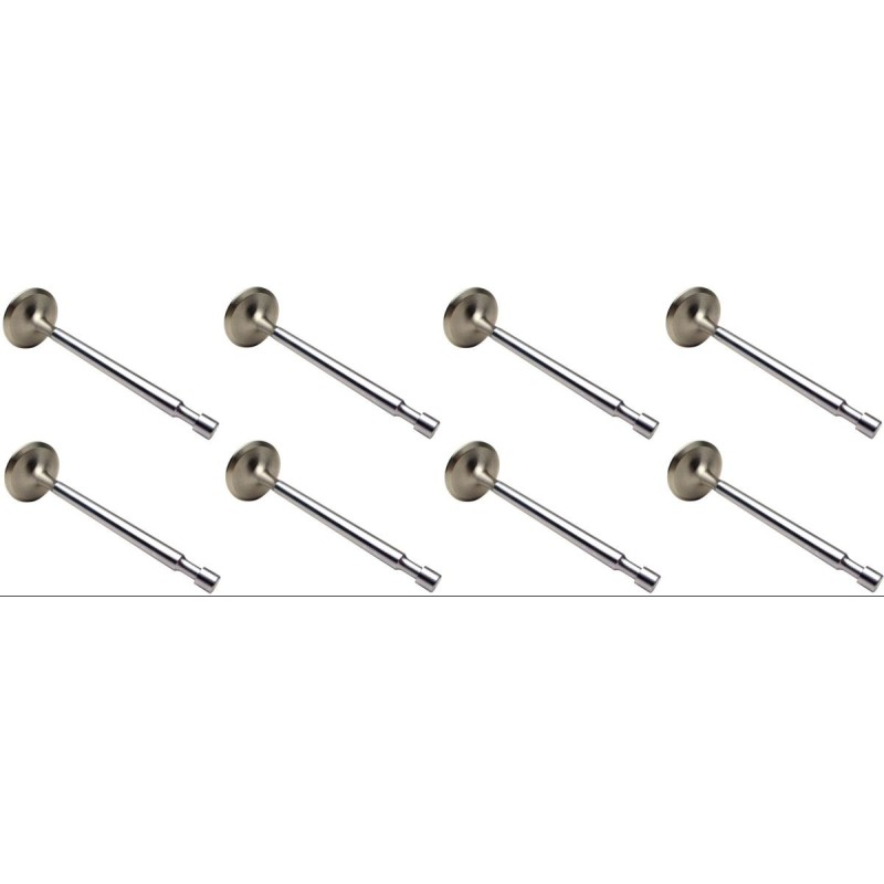 CHEVROLET 1962-2002 V8 302 327 350 400 LOT DE 8 SOUPAPES D'ADMISSION Sportsman Stainless Steel Valves COMP CAMS 6001-8