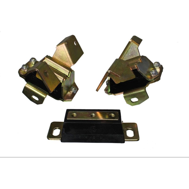 FORD MUSTANG 1966-1973 V8 small block 260 289 302 KIT SUPPORTS MOTEUR ET BOITE DE VITESSE Energy Supension 4-1137G