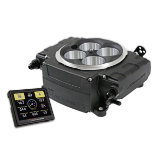 NOUVEAU SNIPER 2 CONVERSION CARBURATEUR A INJECTION EFI 4BBL Self-Tuning kit + Handheld EFI monitor BLACK Sniper Max 600CH HOLLE