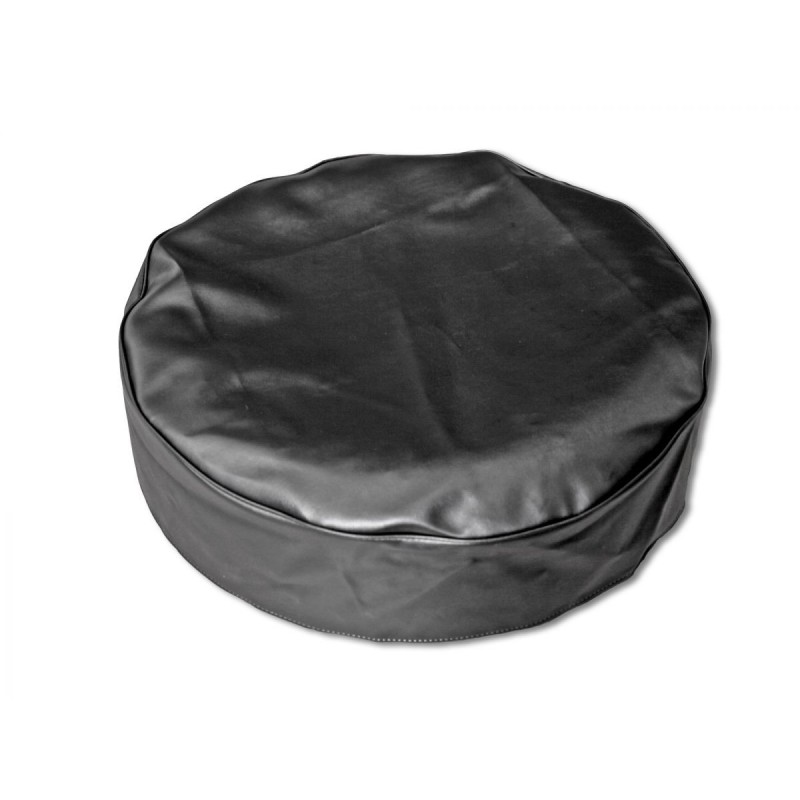 FORD MUSTANG 1969-1973 COUVRE PNEUMATIQUE NOIR Space saver Tire cover black SCOTT DRAKE TC-BLK-SS