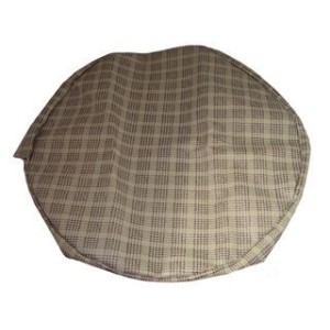 FORD MUSTANG 1964-1973 COUVRE PNEUMATIQUE STYLE PLAID 15 POUCES VINYLE Tire cover Plaid 15 Pouces Vinyl SCOTT DRAKE TC-PLD-15V