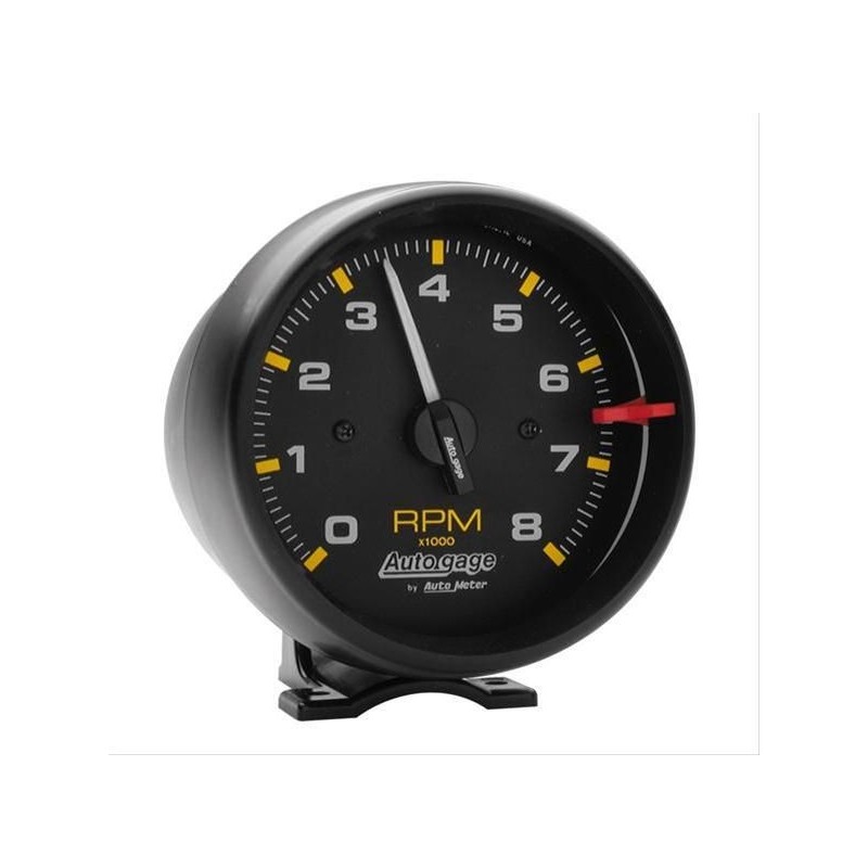 COMPTE-TOURS UNIVERSEL 95MM 4 OU 6 CYLINDRES ET V8 AVEC RETROECLAIRAGE 8000 TOURS Autogage by AutoMeter Tachometers 2300