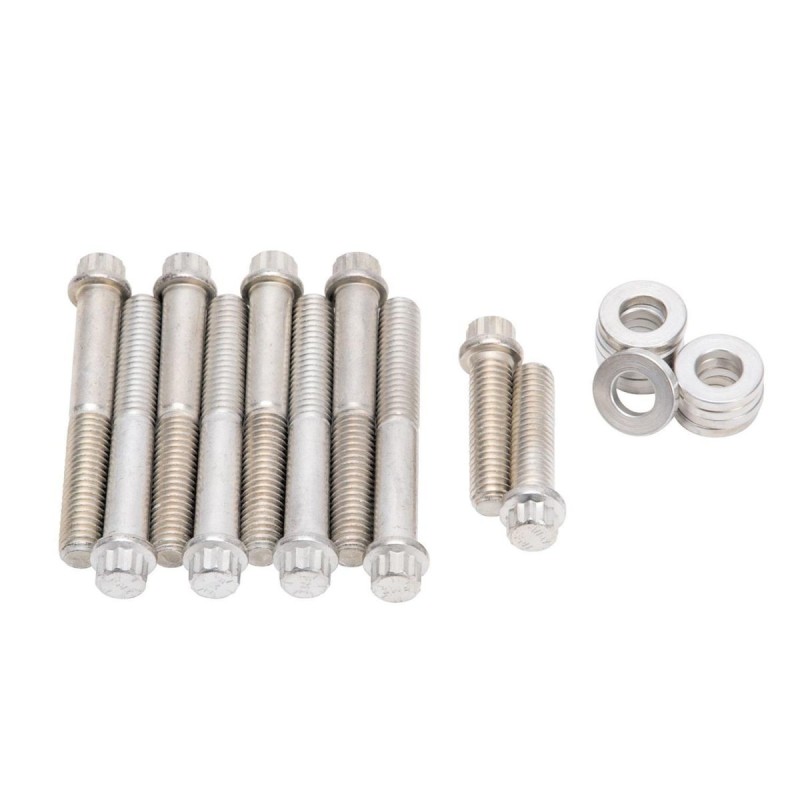 KIT BOULONS EN ACIER POUR COLLECTEUR D ADMISSION EDELBROCK 2105 Performer Intake Manifolds EDELBROCK 2105 Bolt Kits 8508