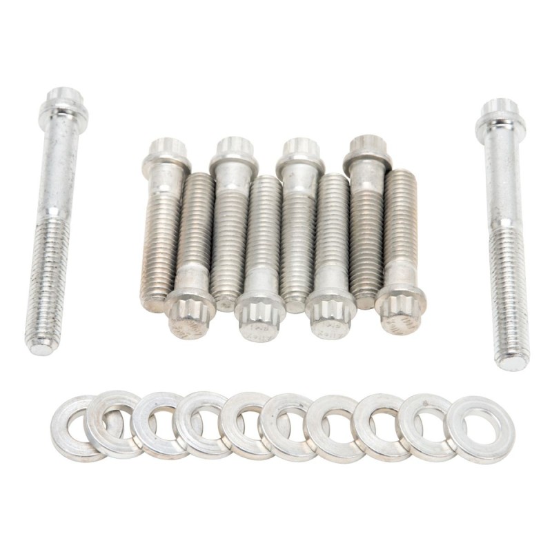 FORD V8 390 427 428 KIT BOULONS DE COLLECTEUR D'ADMISSION EN ACIER Edelbrock Intake Manifold Bolt Kits 8536