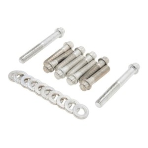 FORD V8 390 427 428 KIT BOULONS DE COLLECTEUR D'ADMISSION EN ACIER Edelbrock Intake Manifold Bolt Kits 8536