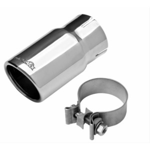 MONTE SUR LIGNE 63.5mm (2.5 pouces) SORTIE D ECHAPPEMENT 3 POUCES Walker Round Polished 2.50 Inch Exhaust Tip 36484 (vendu à l'u