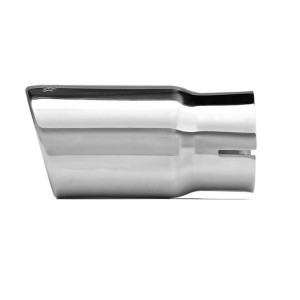 MONTE SUR LIGNE 63.5mm (2.5 pouces) SORTIE D ECHAPPEMENT 3 POUCES Walker Round Polished 2.50 Inch Exhaust Tip 36484 (vendu à l'u